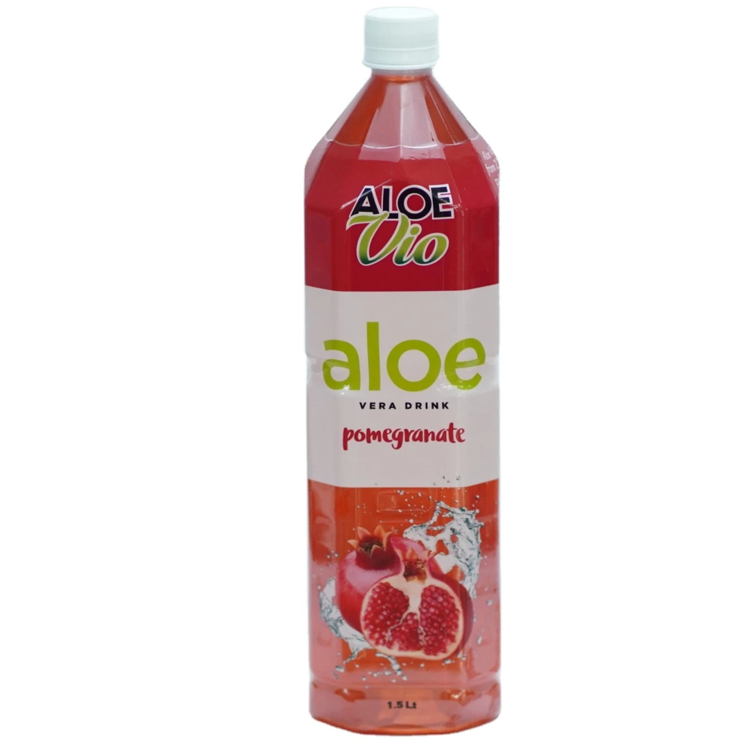 Beverages VIO Aloe Vera Drink 500ml 1500ml - No Sugar Low Calories -  Tropical Juice flavors