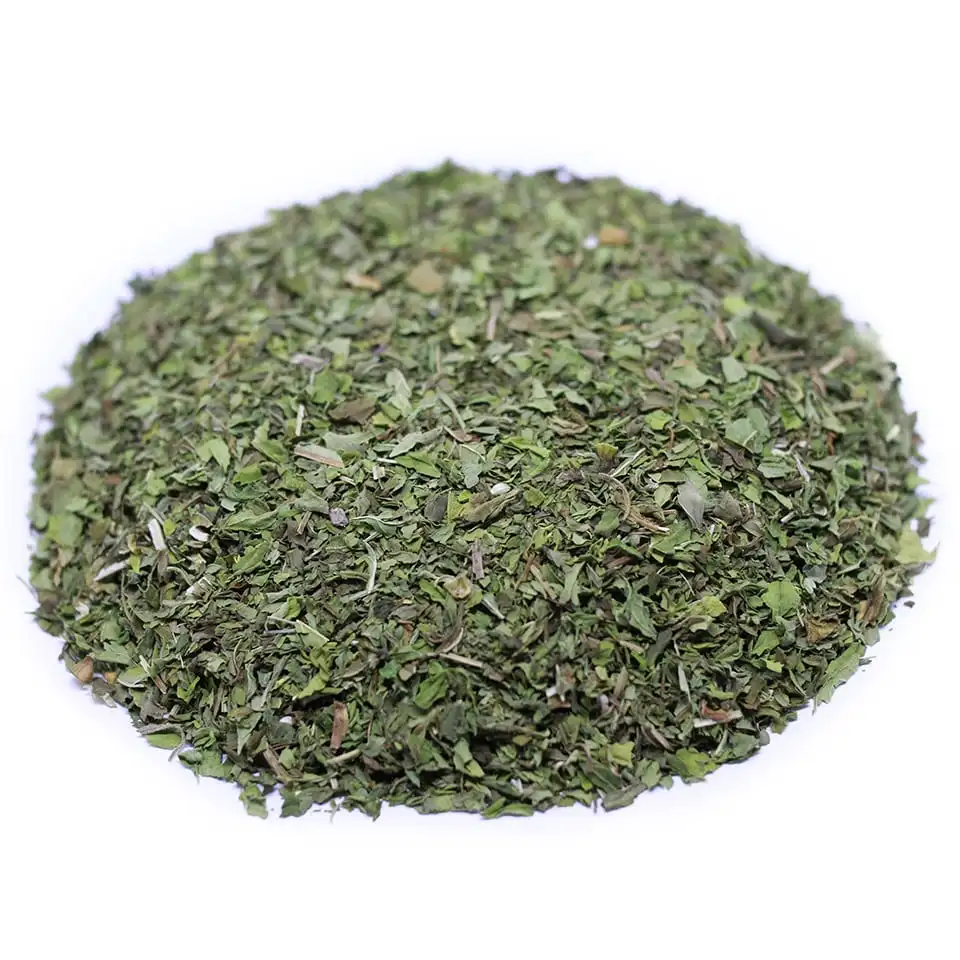 spearmint  leaves green color no ash content no admixture no black leaves  no impurities fresh crops Menthae piperitae