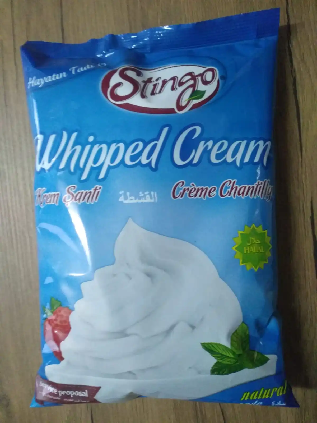 Whipped Cream Chantilly Powder Bag Packaging Cake High Vanilla Food Ingredient 10 % Max. Moisture White Powder