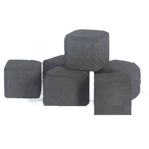 
Cheap 100% pure Square Cube Coconut Shell Charcoal Shisha from India 
