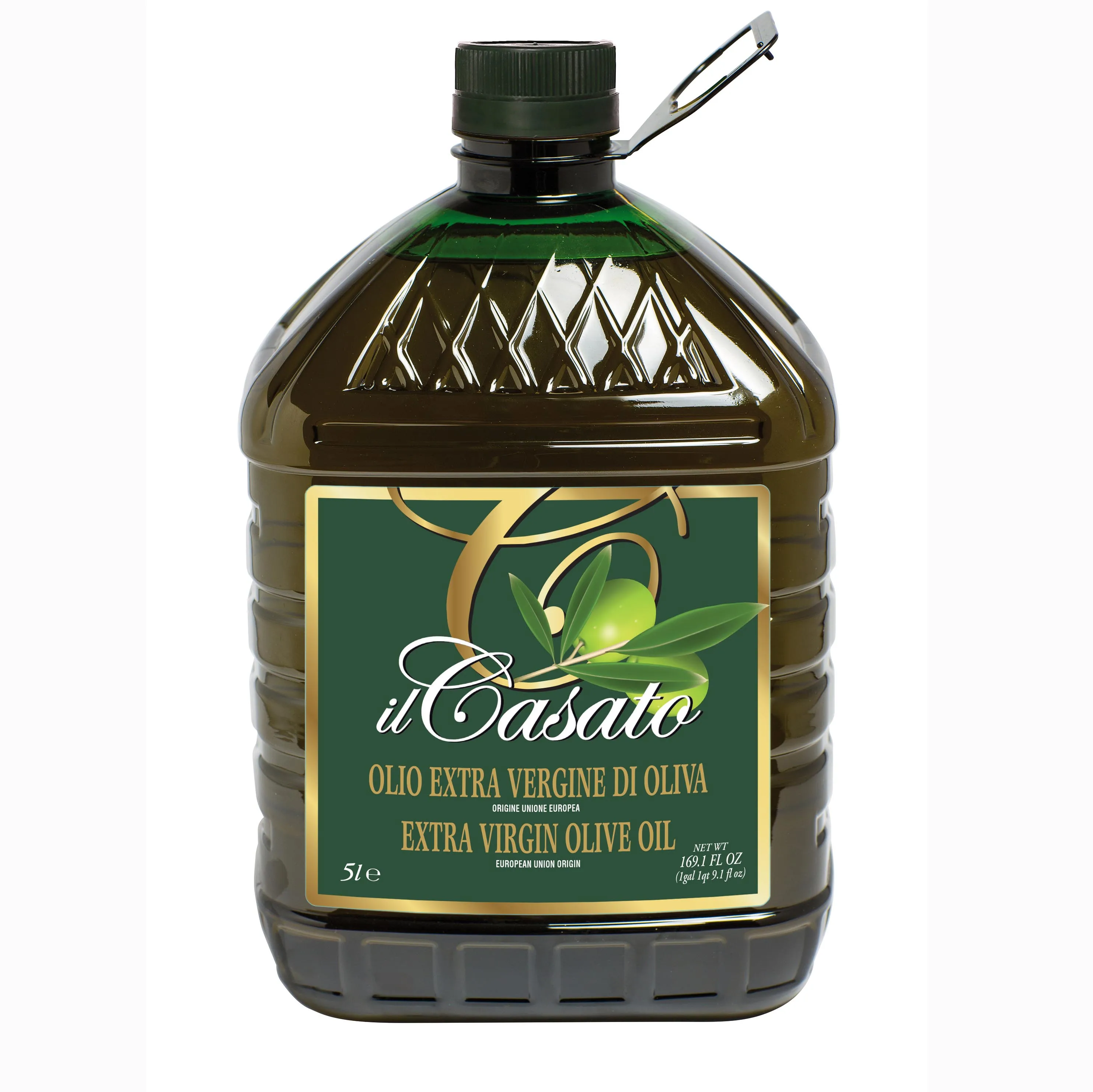 Экстра натуральное оливковое масло европейского происхождения IL CASATO 5L PET