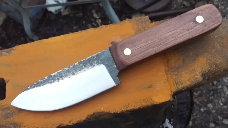 
7.5' inches Custom handmade Carbon steel skinning hunting knife outdoor camping tool 