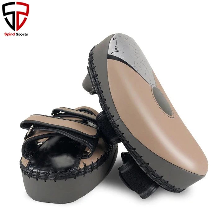 
New grey boxing hand target Super MMA Punch Pad Focus Training Gloves Karate Muay Thai Kicking Pad Circular Mitts 