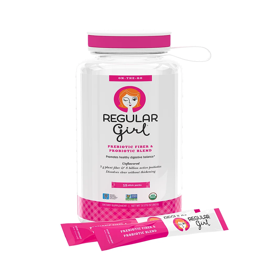 Стартовый набор для девочек, пребиотические растворимые волокна Sunfiber и пробиотики bifidoбактерия лактис, органический порошок