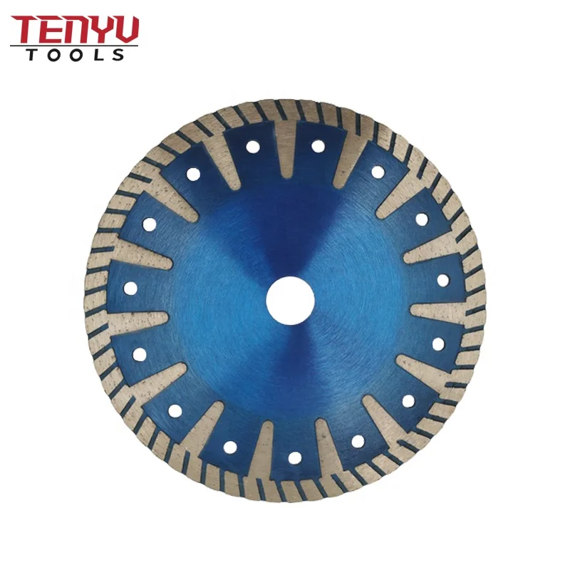 Diamond Segmented Turbo Rim Cutter Saw Blade Super Thin Diamond Cutting Blade for Wet and Dry Cut