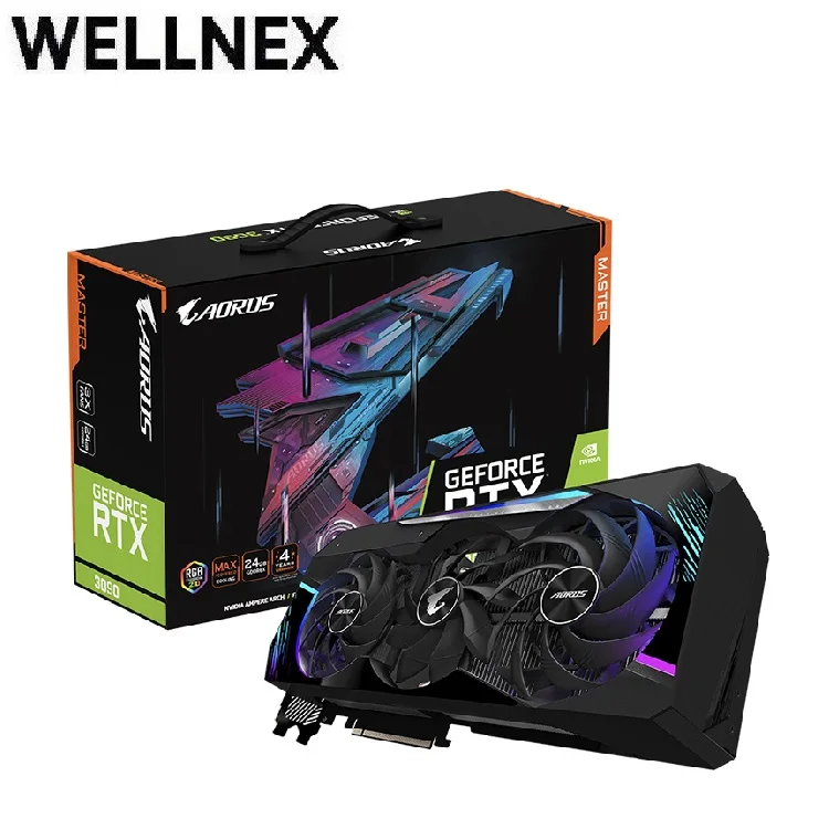 90YV0GV0-M0NB00 12 Гб GDDR6X PCI-E 4,0 850 Вт 2 слота SI ТОЛЬКО 3x non-LHR и LHR GPU VGA Графическая карта, новая Оригинальная Hashrate Ask Chat
