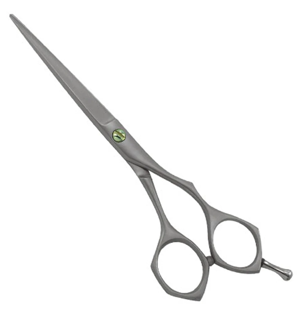 
Top Quality Professional Barber Scissors With Rubber Handle In Silver Color Good Quality Barber Shears 