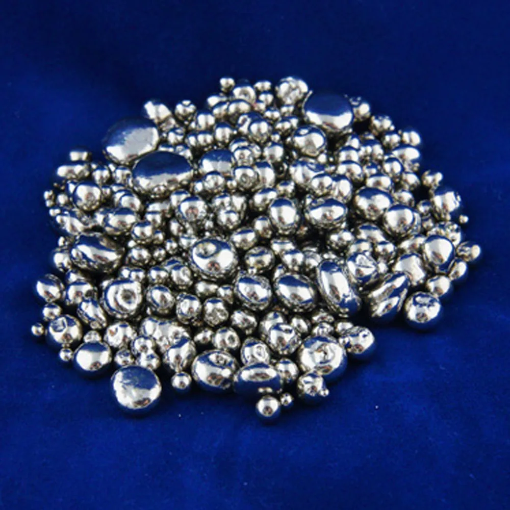 Belmont Virgin Grade 50/50 Copper Nickel 2-14 Mesh Polished Shot Marine Alloys Deoxidizer or Grain Refiner Copper Alloy