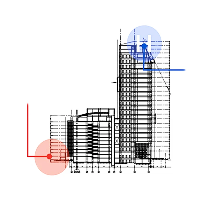 Best Place Land and 2 Buildings for Sale Near Thonglor, Bangkok Thailand Structure Multi Floor Office Buildings