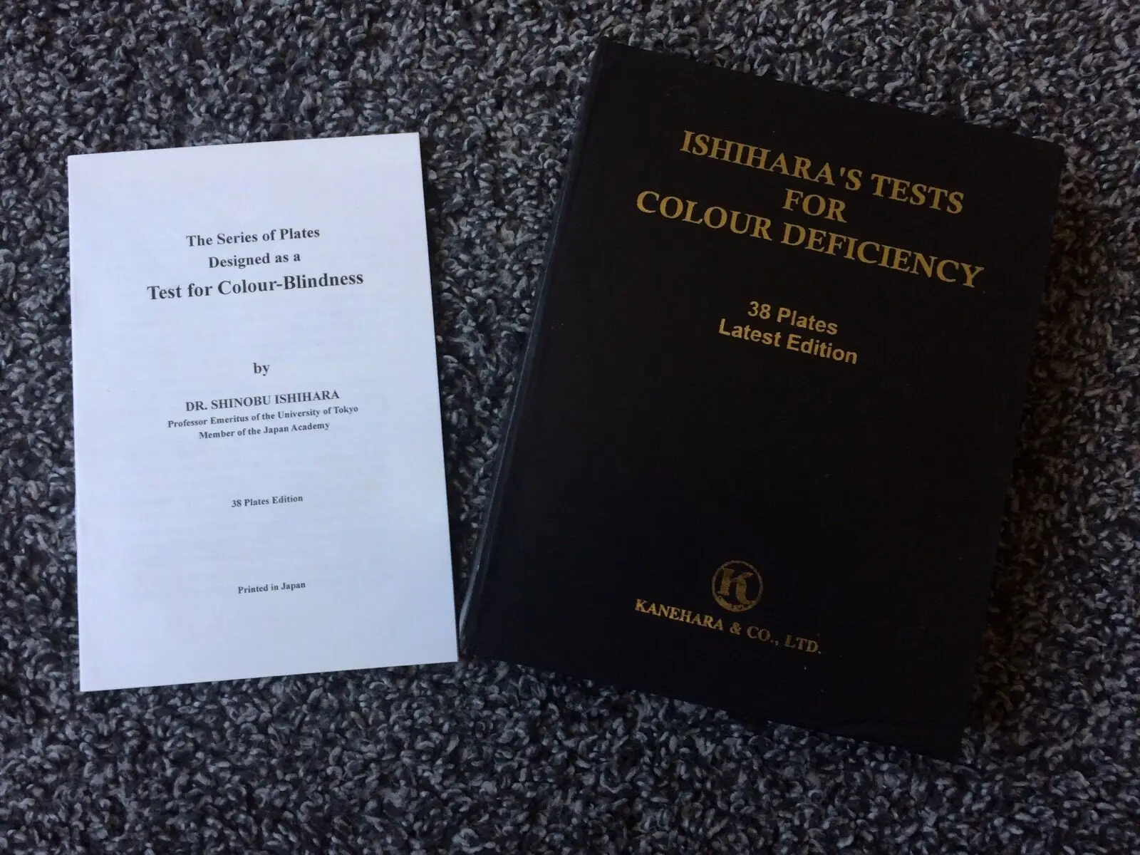 Ishihara Test Book For Color Blindness 38 Plates Optometry Equipment 38 Plates / 14 Plates/ 24 Plates best quality free shipping