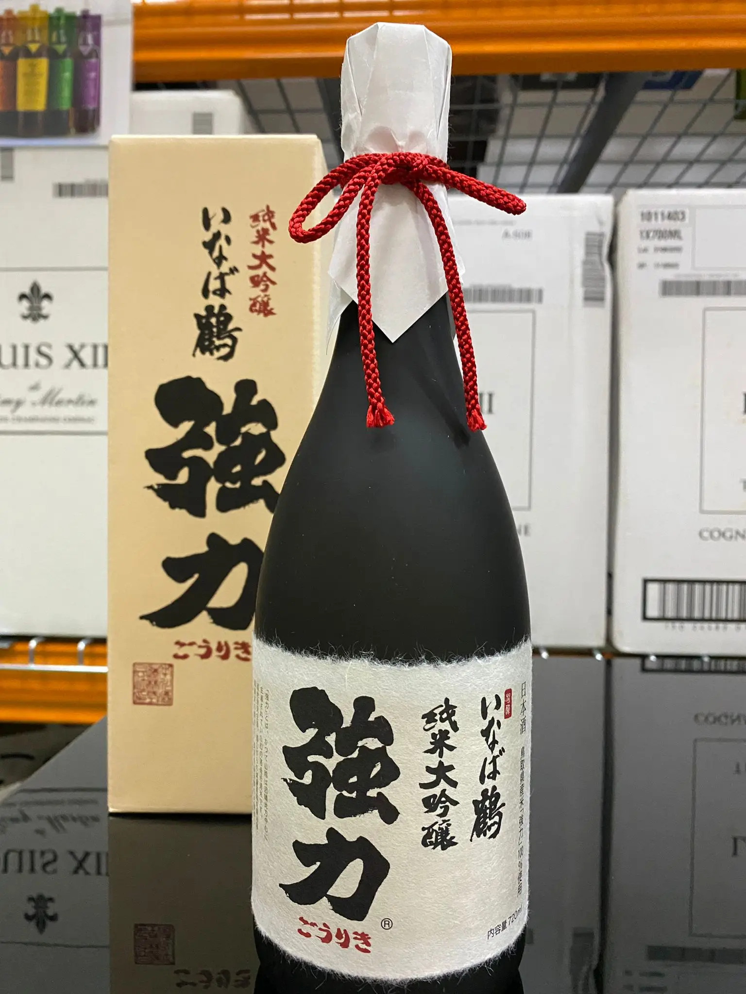 Высокое качество Лидер продаж сладкая и горькая гладкая текстура Inaba Tsuru Gouriki Junmai Daiginjo 720 мл Произведено в Японии