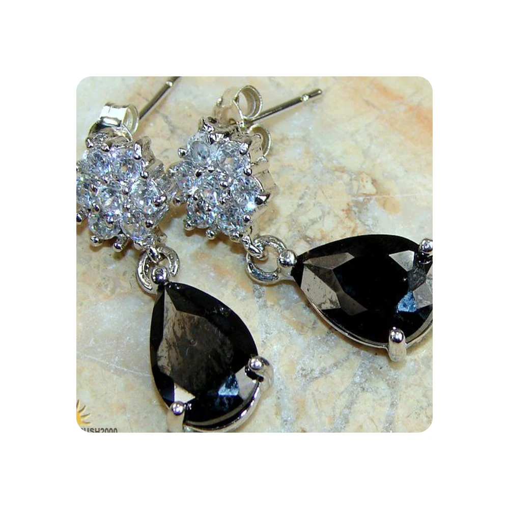 925 Sterling Silver Gemstone Earrings Exquisite Pearl Earrings from India Elevate Your Style Perfect Gift