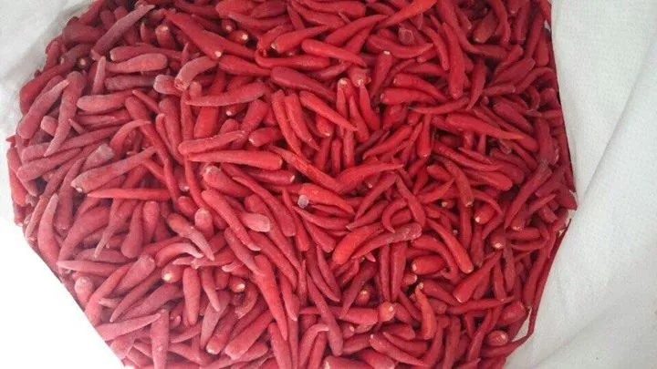 Frozen red  Pepper for export contact +84984418844