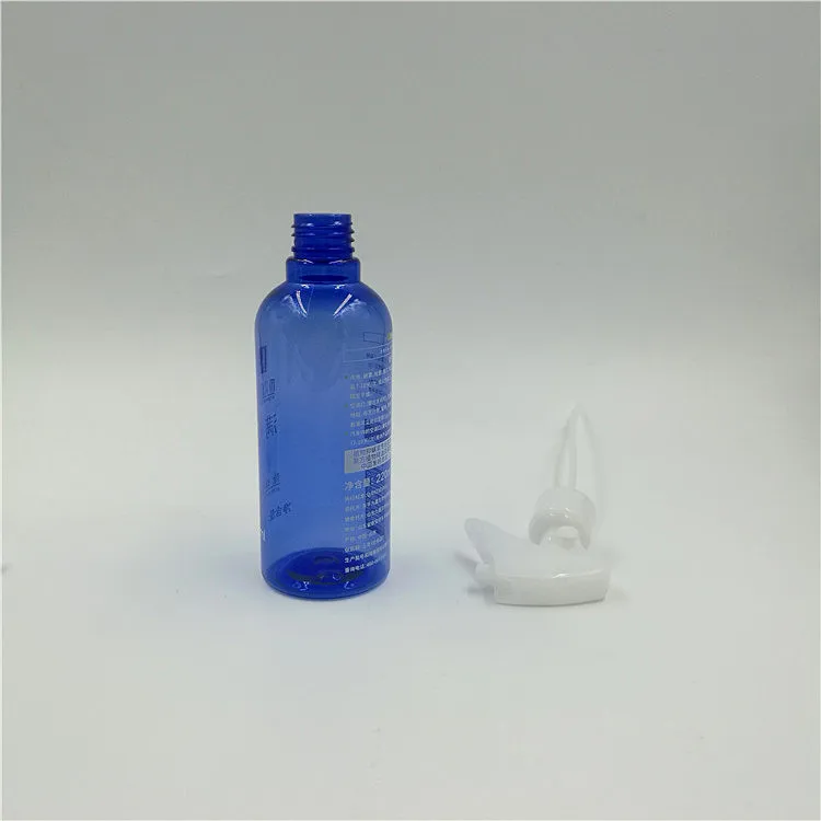  Волосы распылитель пластиковый контейнер для домашних животных 200 мл Бостонская круглая пуля кобальт синий дезинфекции рук распыления туман бутылка