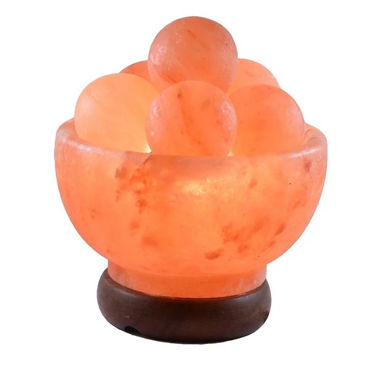Wholesale Mini Salt Lamp Pink Salt Lamp Tear Drop Shape with USB port Himalayan Crystal Salt Lamp for Office Laptop Use