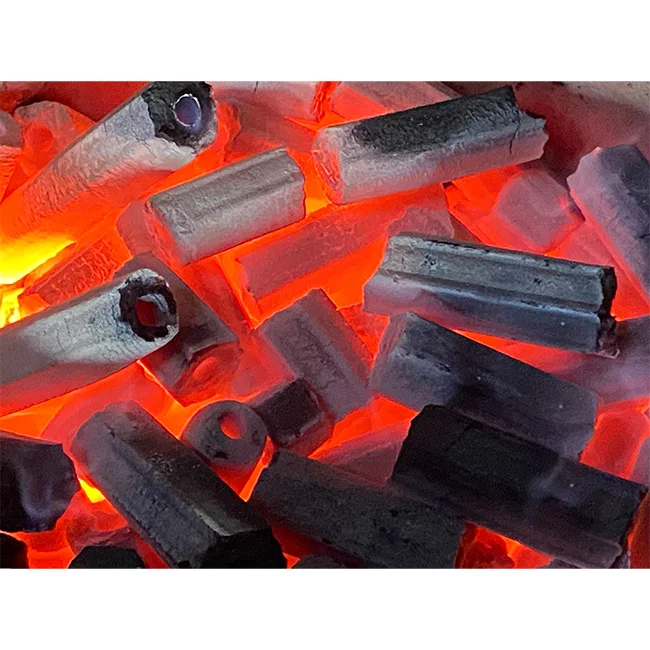 Best Price Natural Product Sawdust Briquette A Grade 16 Pieces of Square Shape Briquette In Shrink Film From Malaysia