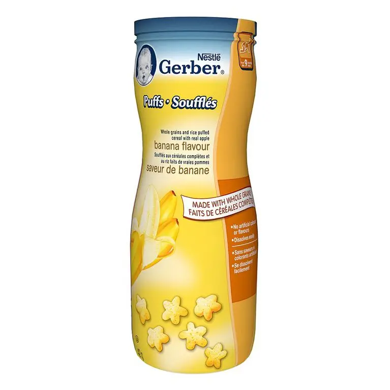 Gerber Градуированные детские фруктовые блюда с высоким содержанием витаминов закуски