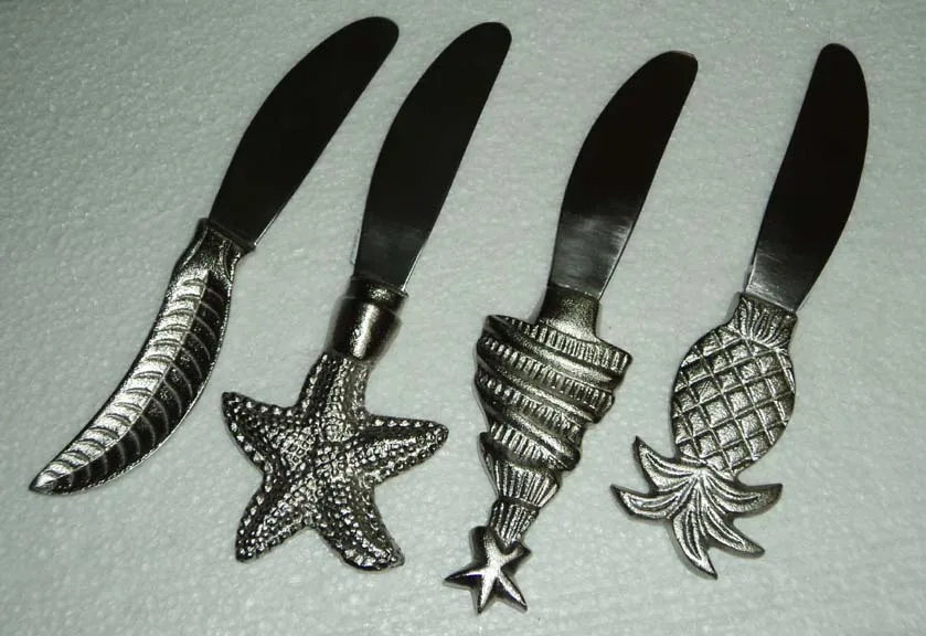 Insects Head Stainless Steel Knife Set Manufacturer of Hand Casted Knife with Stainless Steel Blade