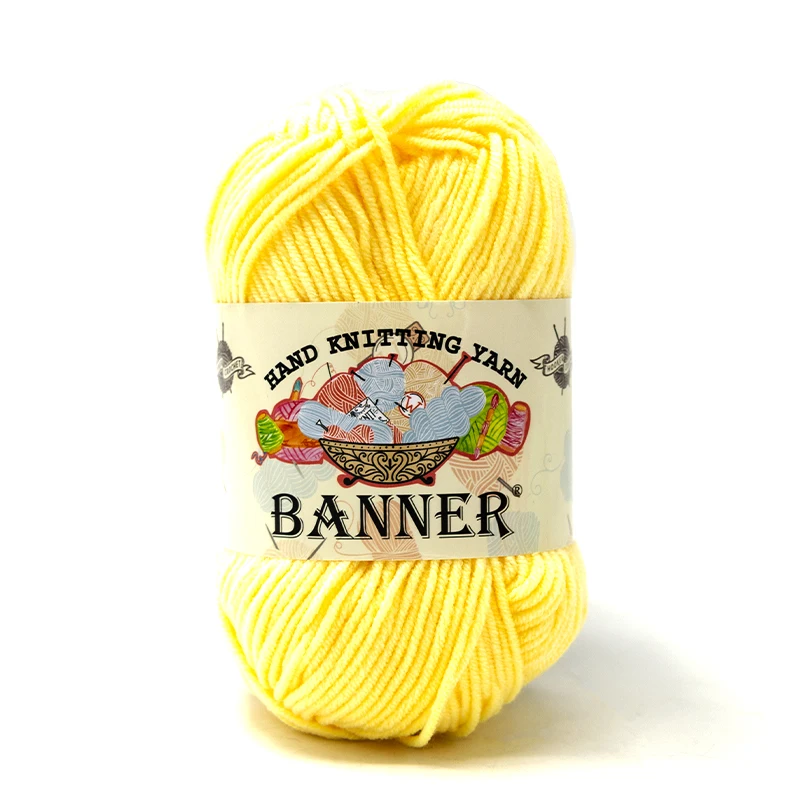 
Cotton Weaving Thread Crochet Milk Cotton Yarn 4 ply for Carpets Knitting 