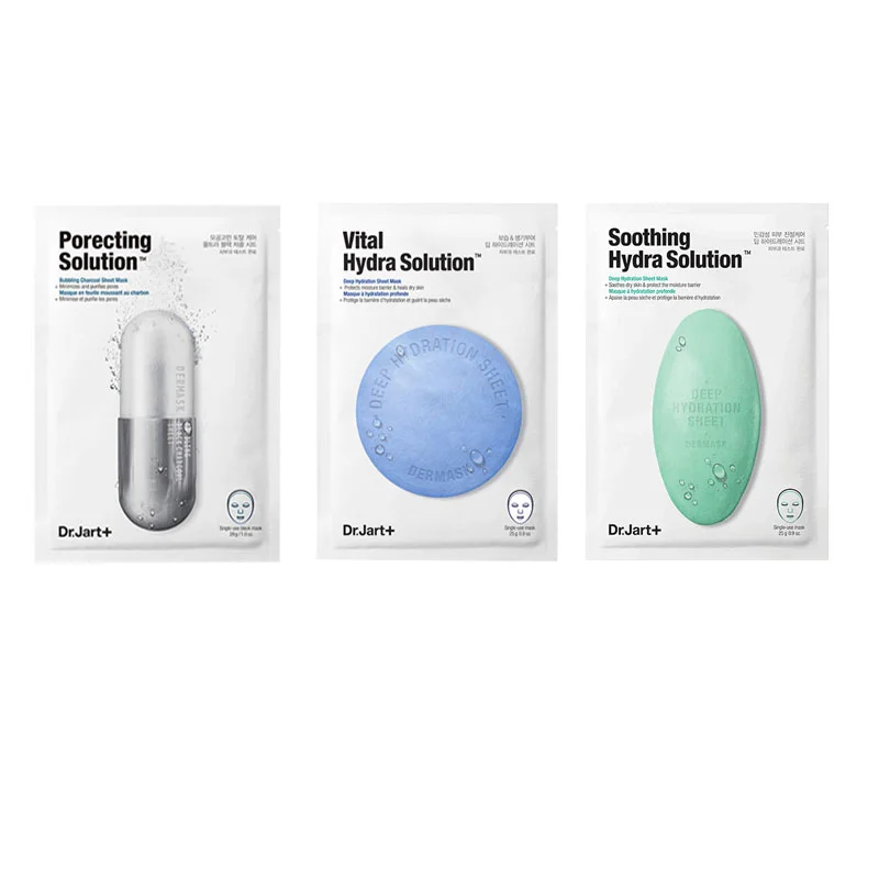 Dr. Jart+ Dermask Ultra Jet Porecting Solution Bubbling Charcoal SheetMask