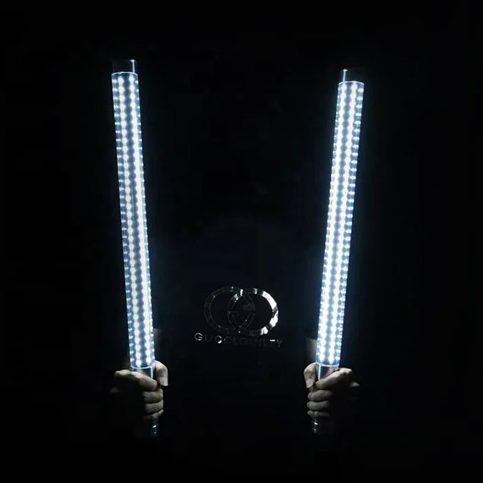Cheap Night club favor 60cm flashing VIP service stick cham-pagne bottle led sparklers super long wine presenter stick light