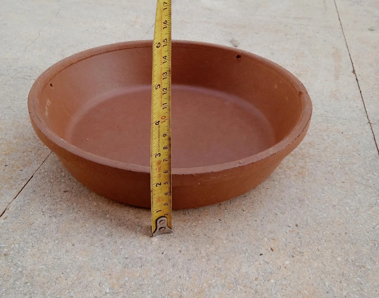 Natural red clay terracotta filler slabs used for eco friendly construction of wall and ceiling form work with good quality