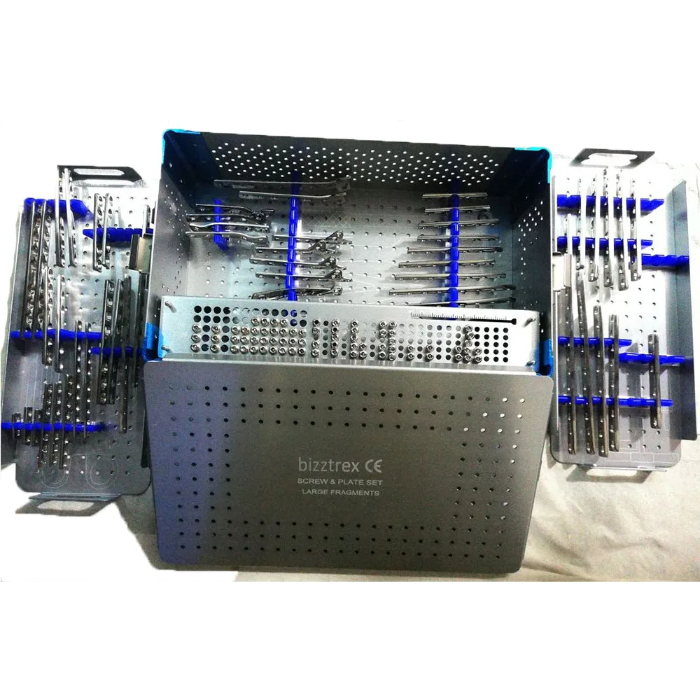 
 Высококачественные Ортопедические инструменты, набор основных инструментов для винтов и пластин  