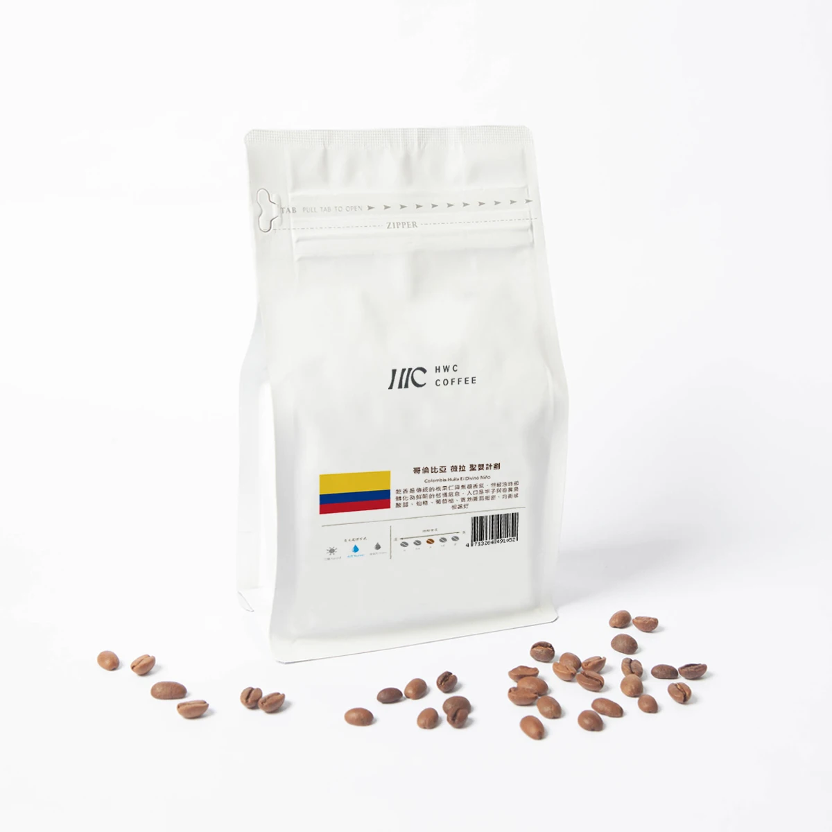 Ready To Ship Colombia Huila El Divino Nino Roasted Coffee Beans hwc arabica roast whole bean coffee beans price