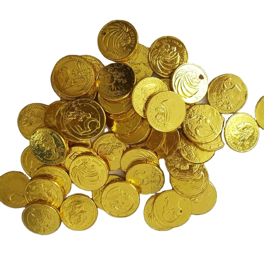 
Best Selling Vietnam factory Wholesale cheap price Bottle Coin Chocolate Gold Sweet Candy Delicious 220g jar 