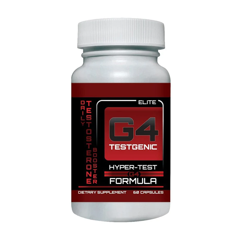 
 G4, тестогенный усилитель тестостерона, увеличение тестостерона, либидо и энергия, 9 мощных ингредиентов, 60 капсул, пищевые добавки  
