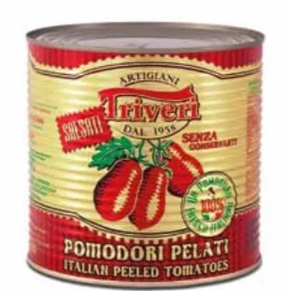 Triveri Biological peeled tomatoes in sauce 2.5 kg Made in Italy