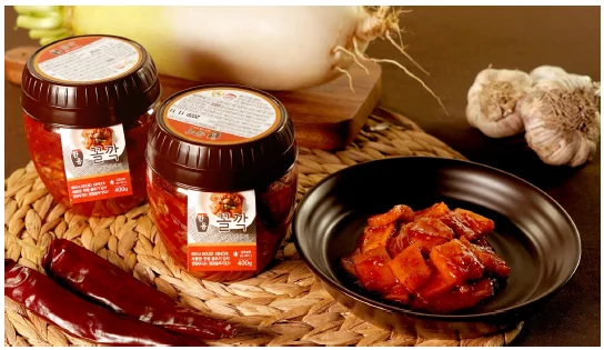  Высококачественные морепродукты и редис Hanong Kimchi -