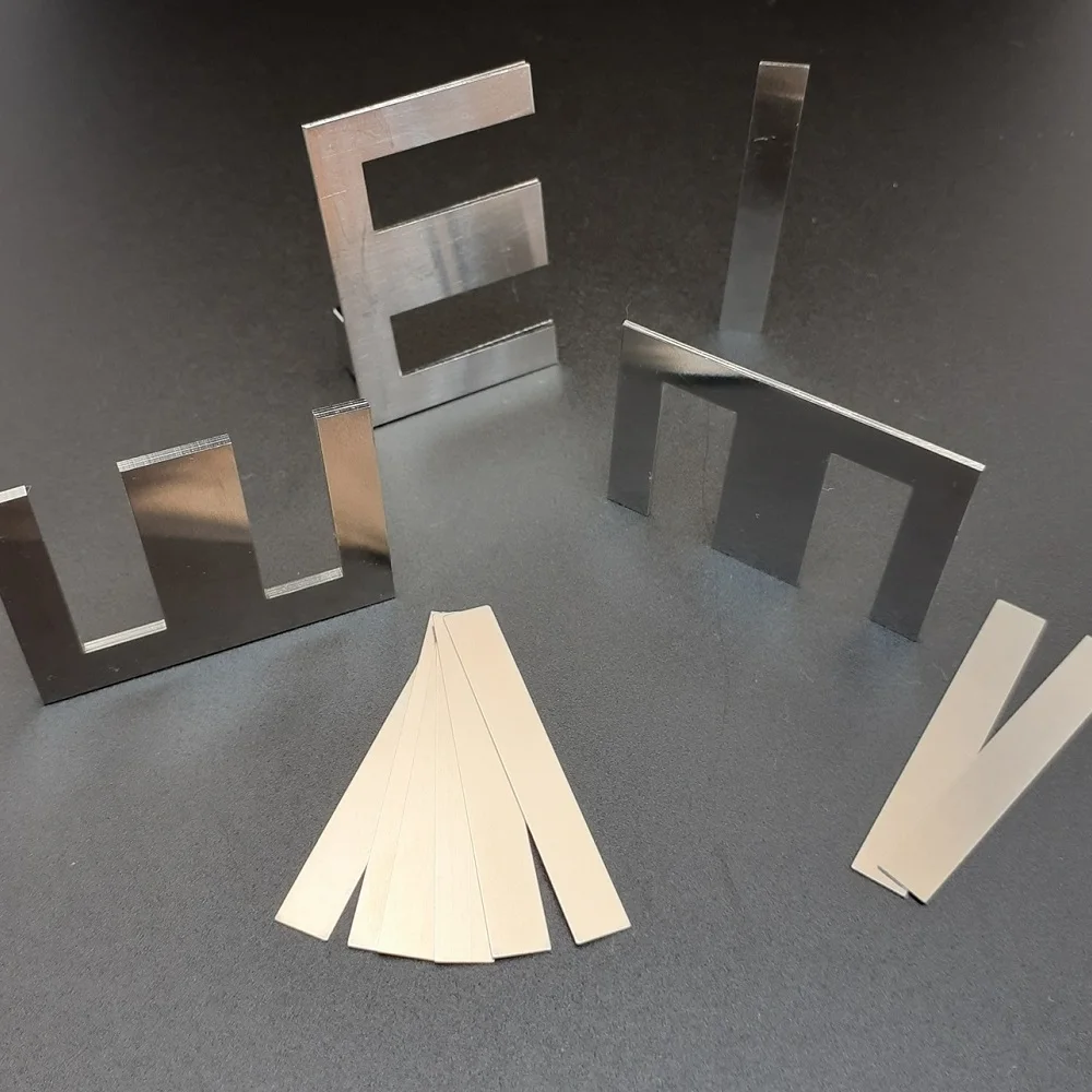 Permalloy EI transformer lamination core