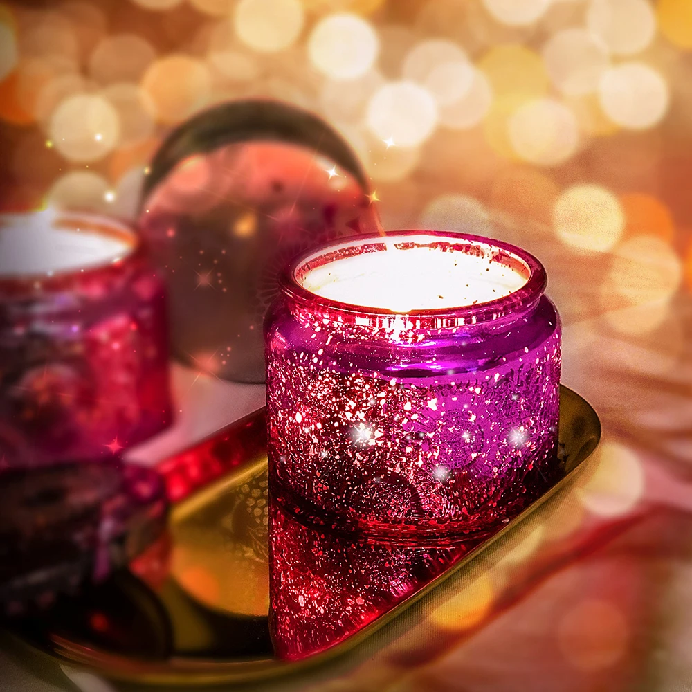 Scented Candles Jars Natural Soy Wax Non-toxic Handmade Manufacturer Size Custom Package Scented Candle