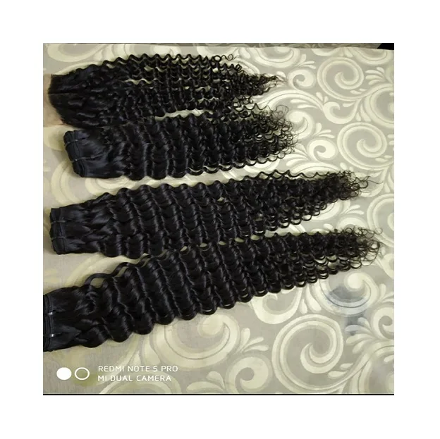 Deep Wavy Human Hair Available And Very Thick Healthy Ends Soft And Silky Hair At Wholesale Factory Price
