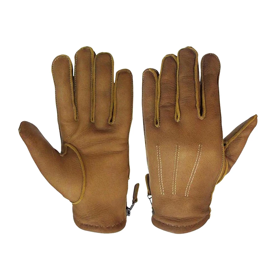 Перчатки для вождения из натуральной кожи для мужчин и женщин, Роскошные теплые митенки из смеси шерсти и кашемира, зима