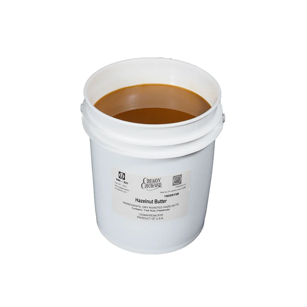
Hazelnut Butter Texture Smooth And Creamy Food Spread 5kg Pail Wholesale Breakfast Spread 