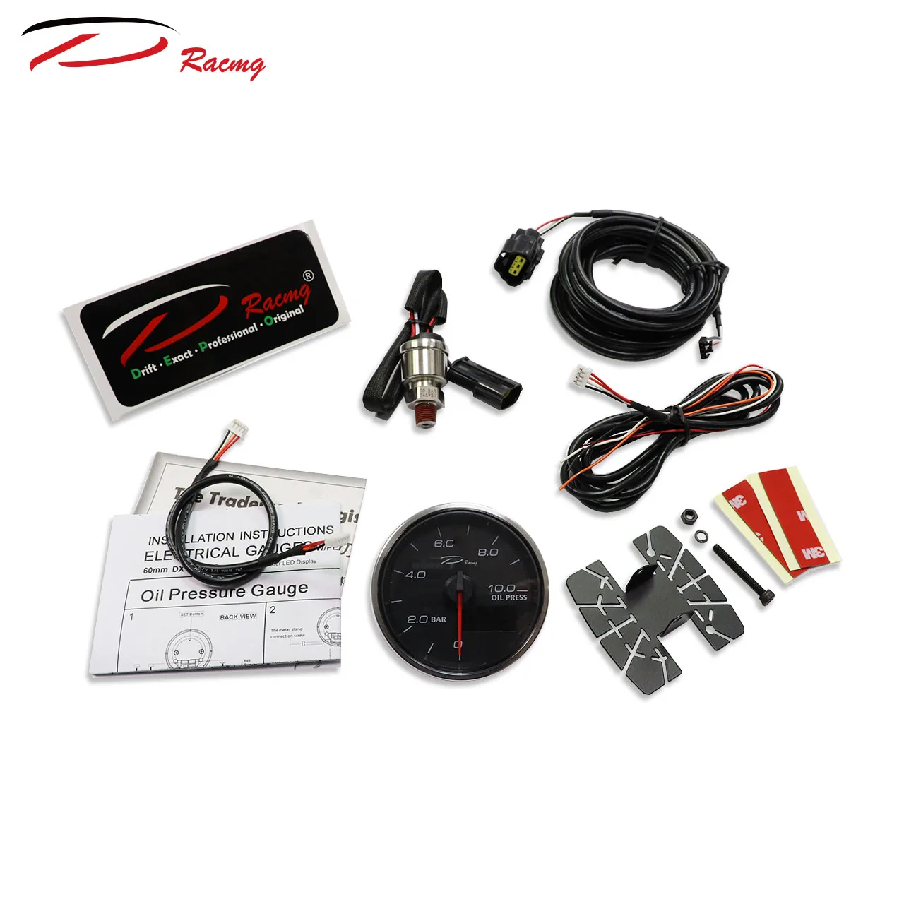 60mm Analog combo Digital Air Fuel Ratio Gauge