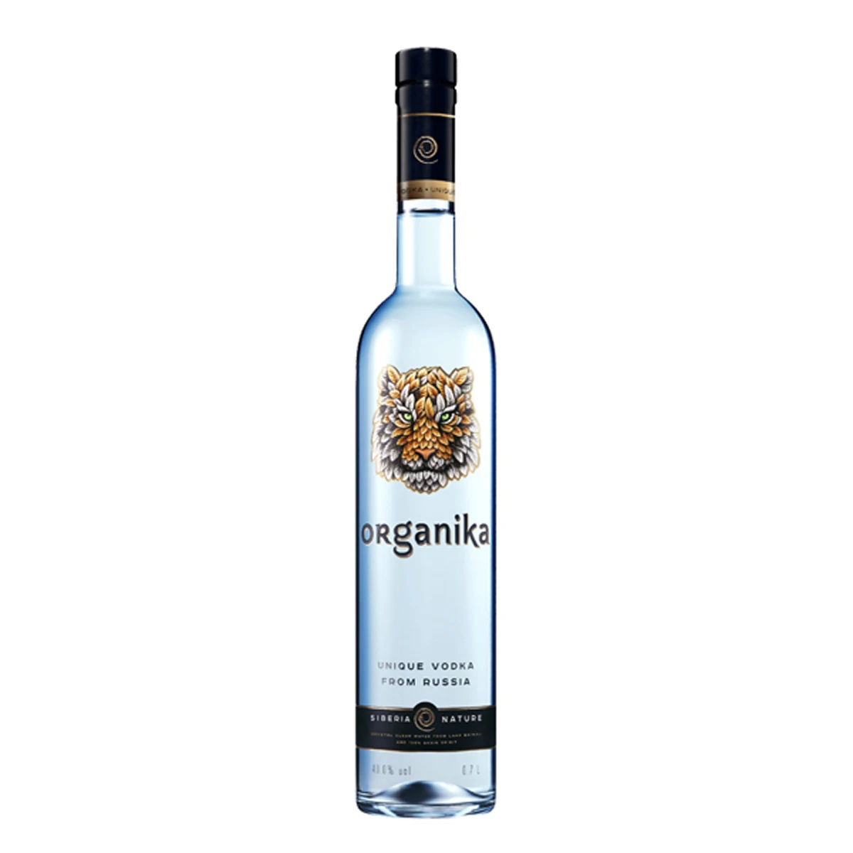 
Great quality Organika vodka with Siberian larch extract 100% BIO grain spirit, vodka glass bottle 