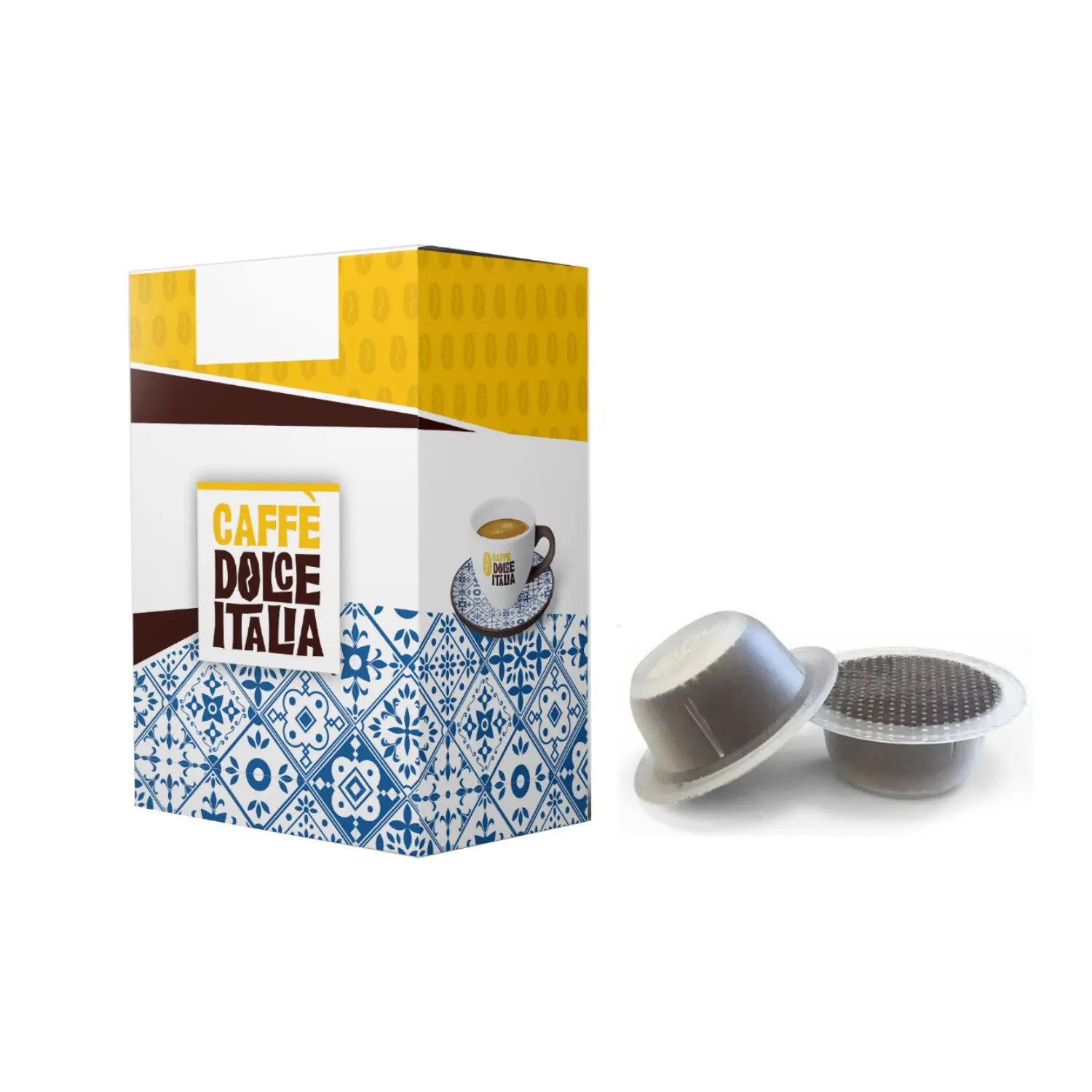 Export High Quality Dolce Gusto Compatible Coffee Capsules in 100 Pieces Box Pack