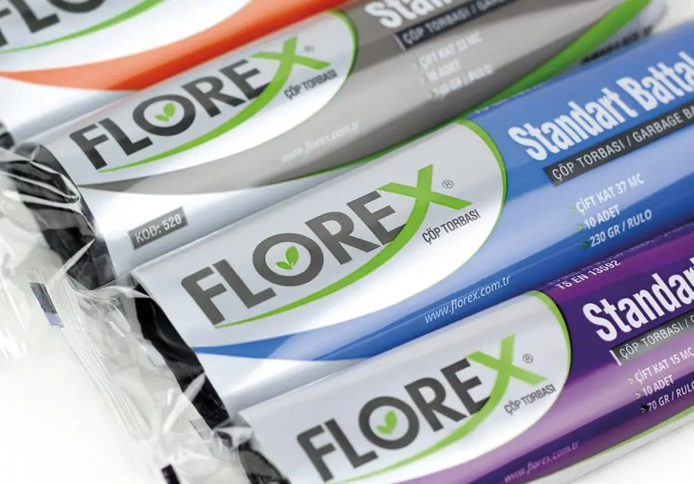 
Florex Garbage Bag Industrial Container 120 * 150 cm / 240 Lt / 10 Roll / High Quality Turkey 