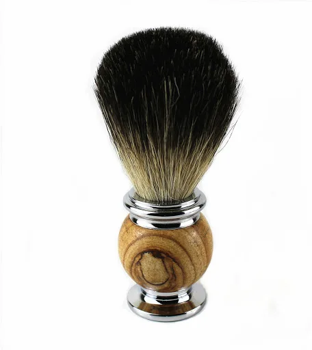 
Pure badger hair knots brush and shaving bowl set for hotel and barber shop 