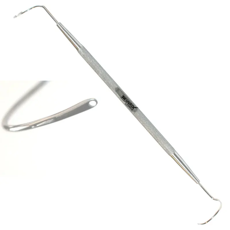 Косичка зондом 16 мм Диаметр изогнутые зонды-с шва отверстия-рифленой ручка, simrix