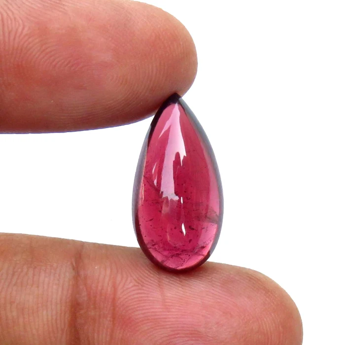  5x7 мм грушевидный натуральный гранат граненый камень