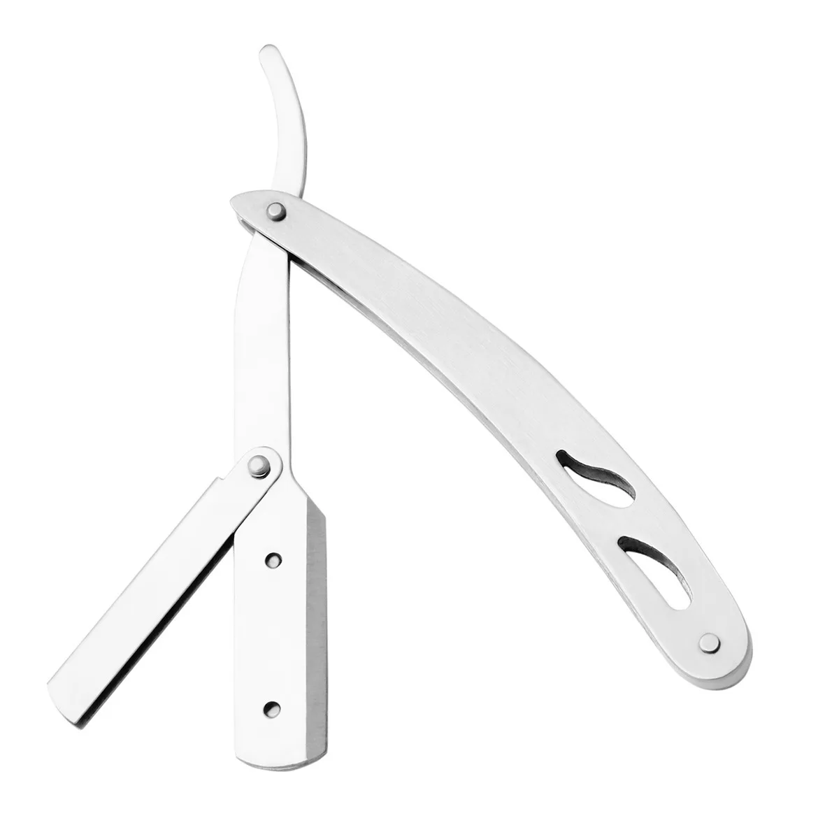 OEM Wood barber Folding Blade razor  beard shaving tools durable Straight Razor for men