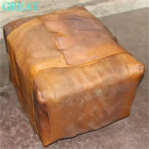 Высококачественный натуральный каучук RSS3 ребристый Копченый лист вьетнамское заводское сырье