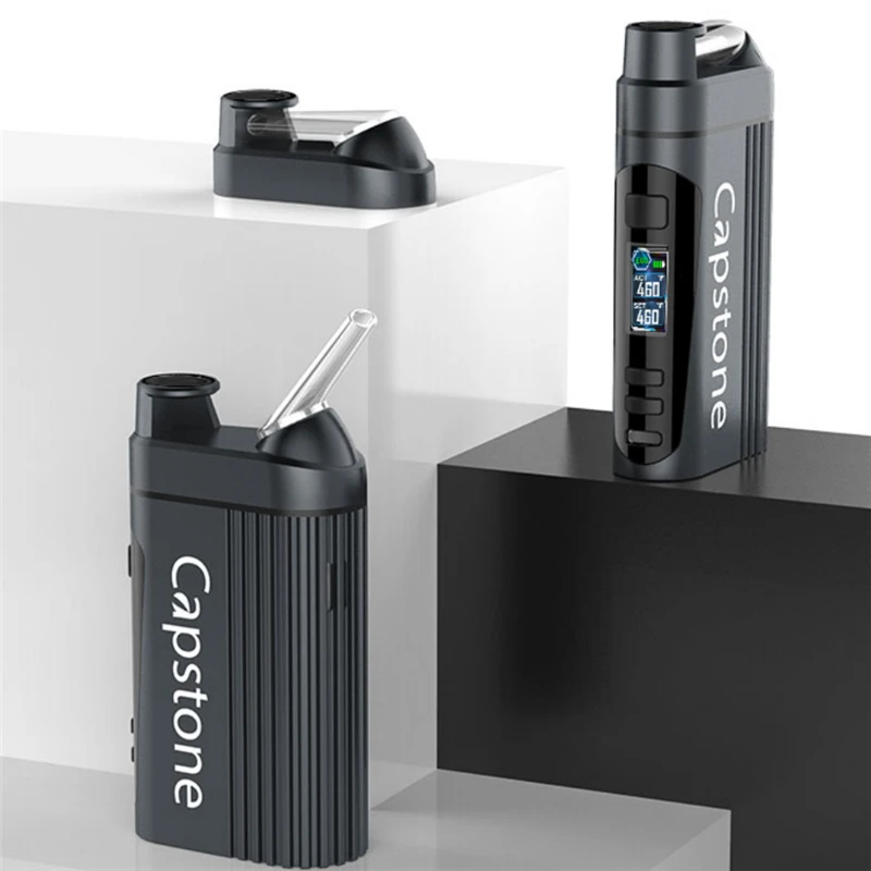 
2021 popular selling 2-in-1 vaporizer dry herb pen Capstone herbal pen vaporizer 
