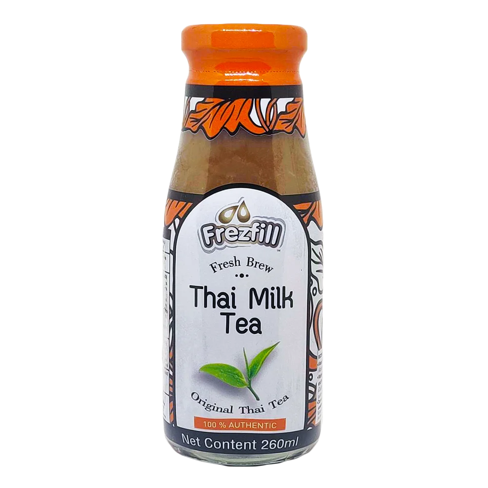 Original Tea 100% Authentic Healthy Drinks - Thai Milk Tea 260ml in Bottle Packaged Popular Beverage Export from Thailand