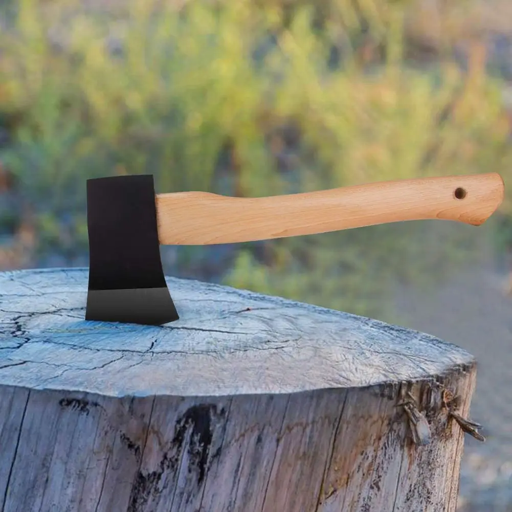 Eletorot топор для кемпинга 14in деревянный разделения маленький с деревянной ручкой ручные инструменты (черный)
