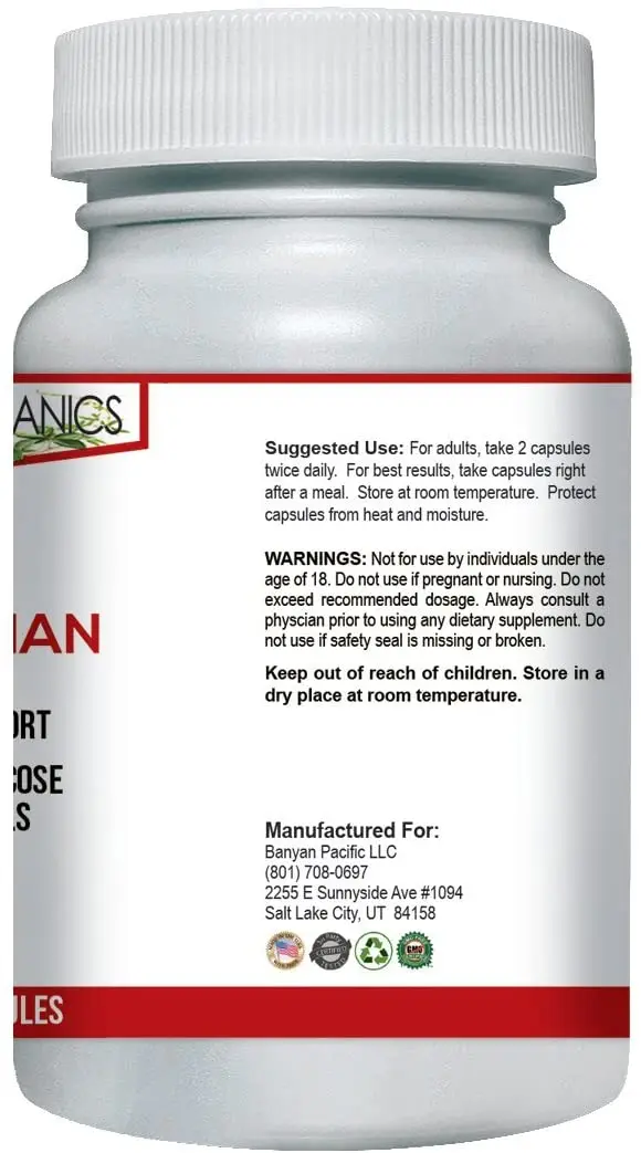 
Green Organics Glucomannan Capsules Made Of Konjac Root Powder To Support Weight Loss Support and Appetite Suppression (120 Caps 